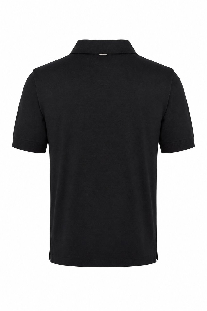 Herno T-Shirts And Polos Nero Zwart
