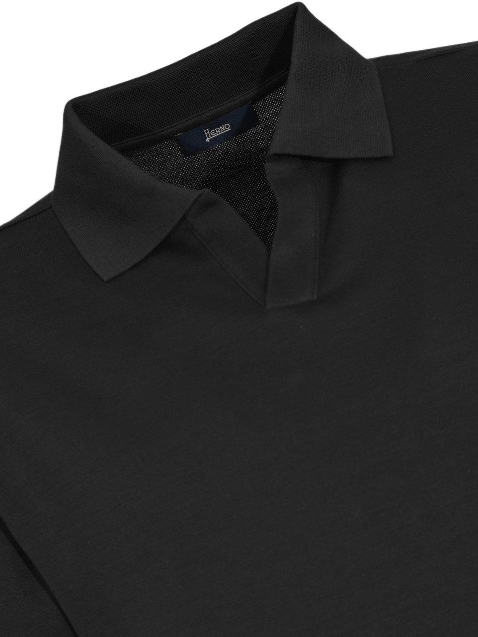 Herno T-Shirts And Polos Nero Zwart