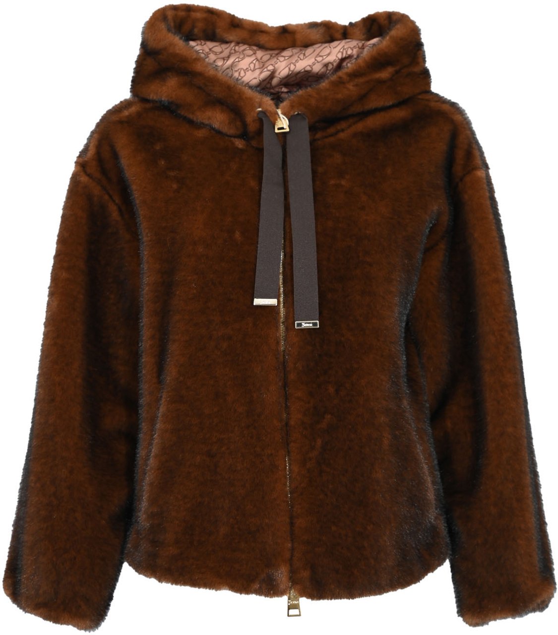 Herno Coats Brown Bruin