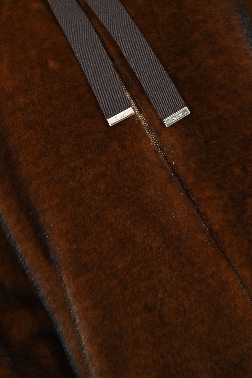 Herno Coats Brown Bruin