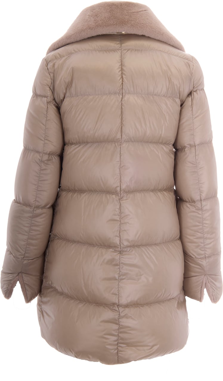 Herno Coats Chantilly Taupe
