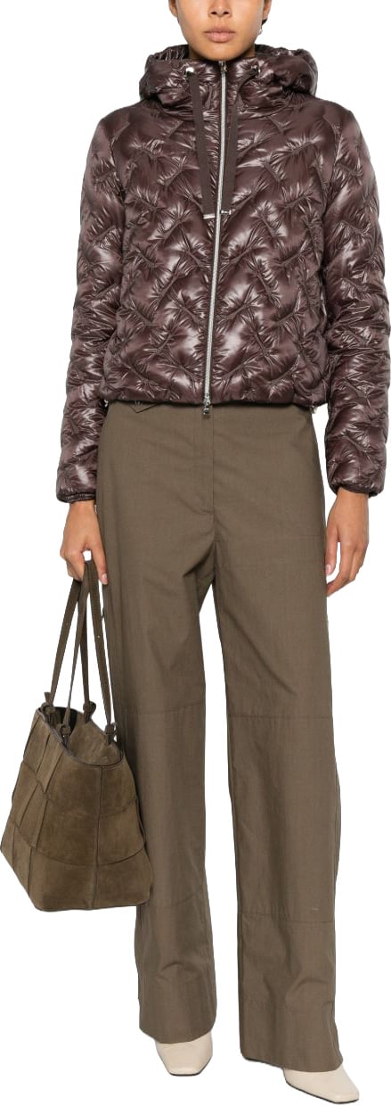Herno Coats Brown Bruin