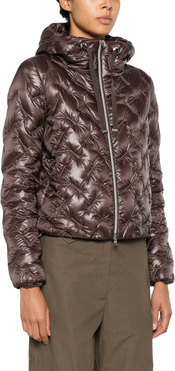 Herno Coats Brown Bruin