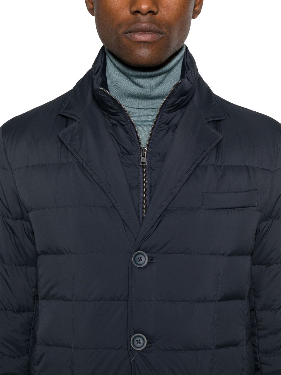 Herno Coats Navy Navy