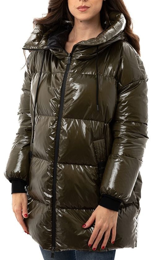 Herno Green Polyamide Parka Groen