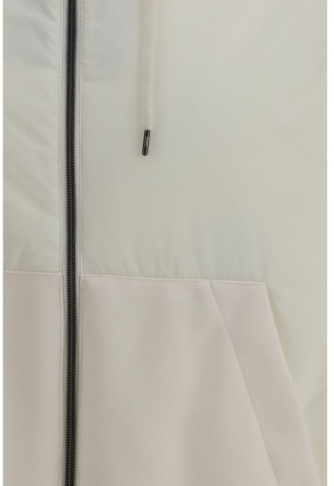 Herno White Polyamide Shell Jacket Wit