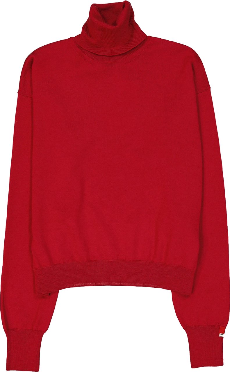 HERNO Wool Pullover Rood