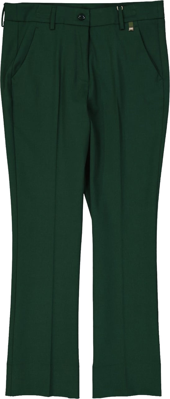 Herno Cropped Trousers Groen