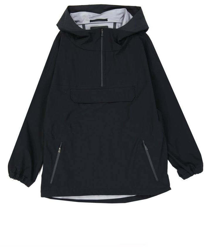 Herno Herno Black Elastane Shell Jacket Zwart