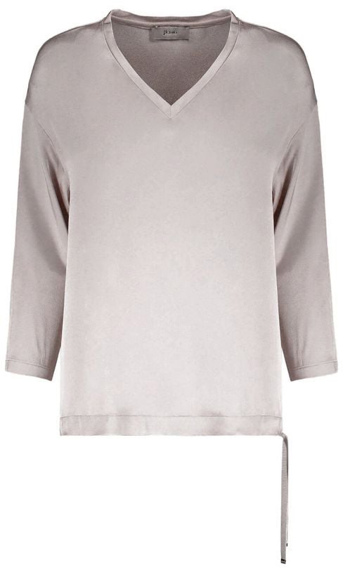 Herno Herno Gray Acetate Tank Tops Grijs