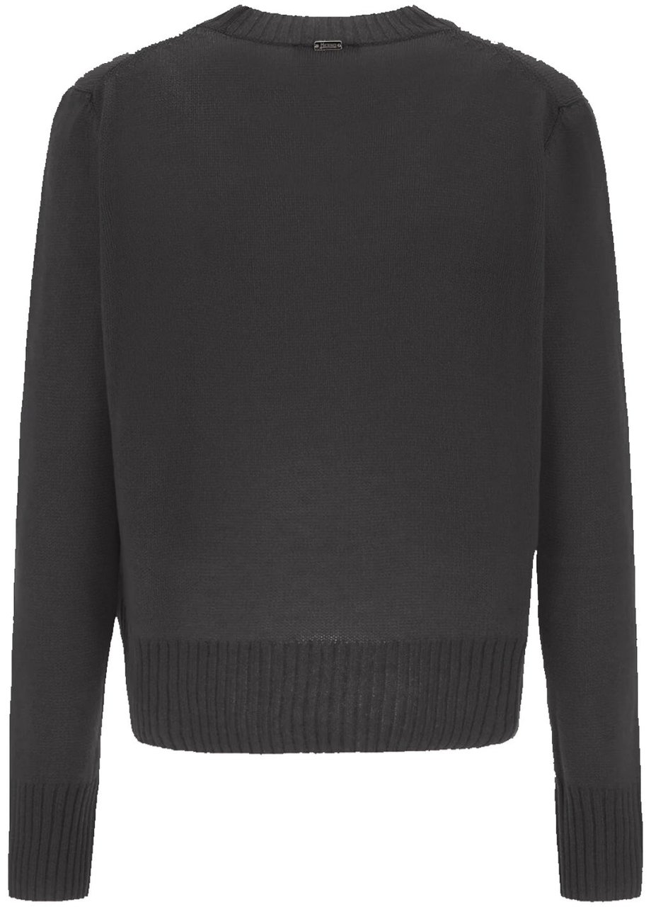 HERNO Cashmere Sweater Zwart