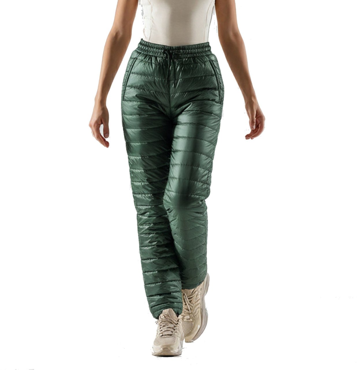 HERNO Down Pants Groen