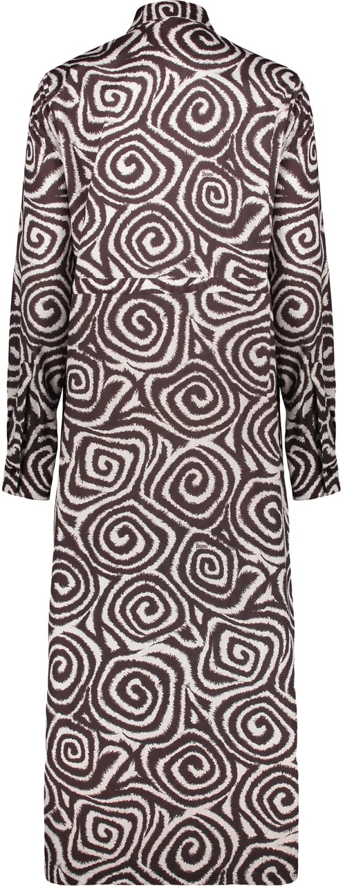 Herno Elegant long dress Zwart