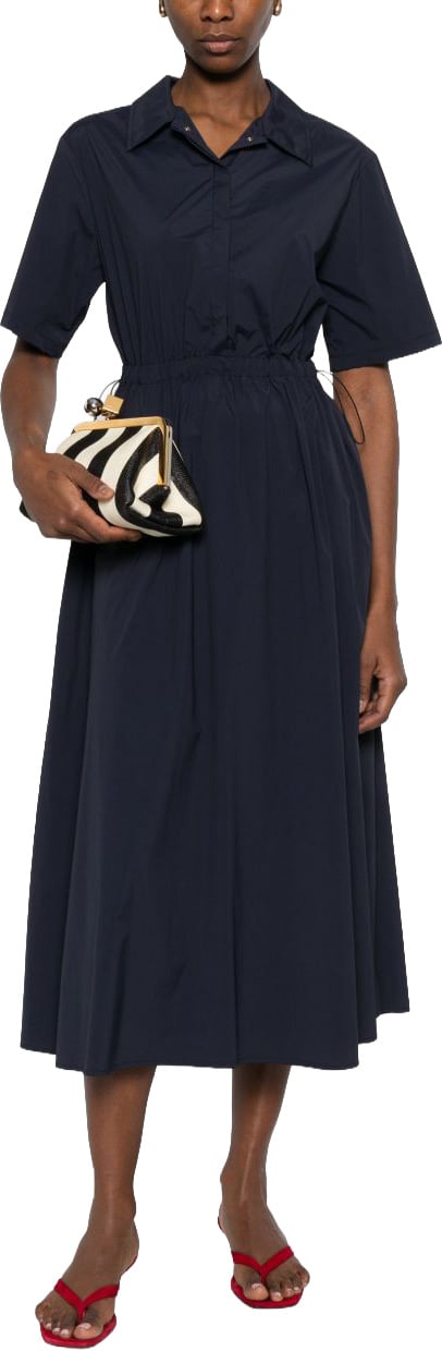 Herno Dresses Blue Navy