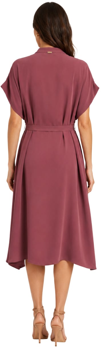 Herno Dresses Dark Pink Roze