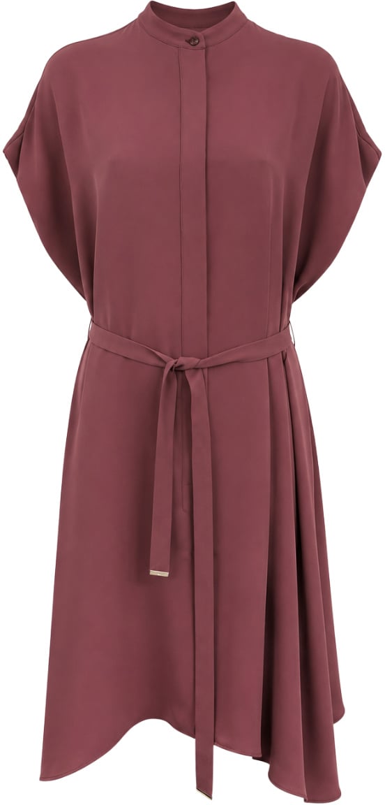 Herno Dresses Dark Pink Roze