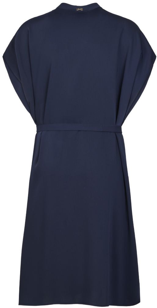 Herno Dresses Blue Navy