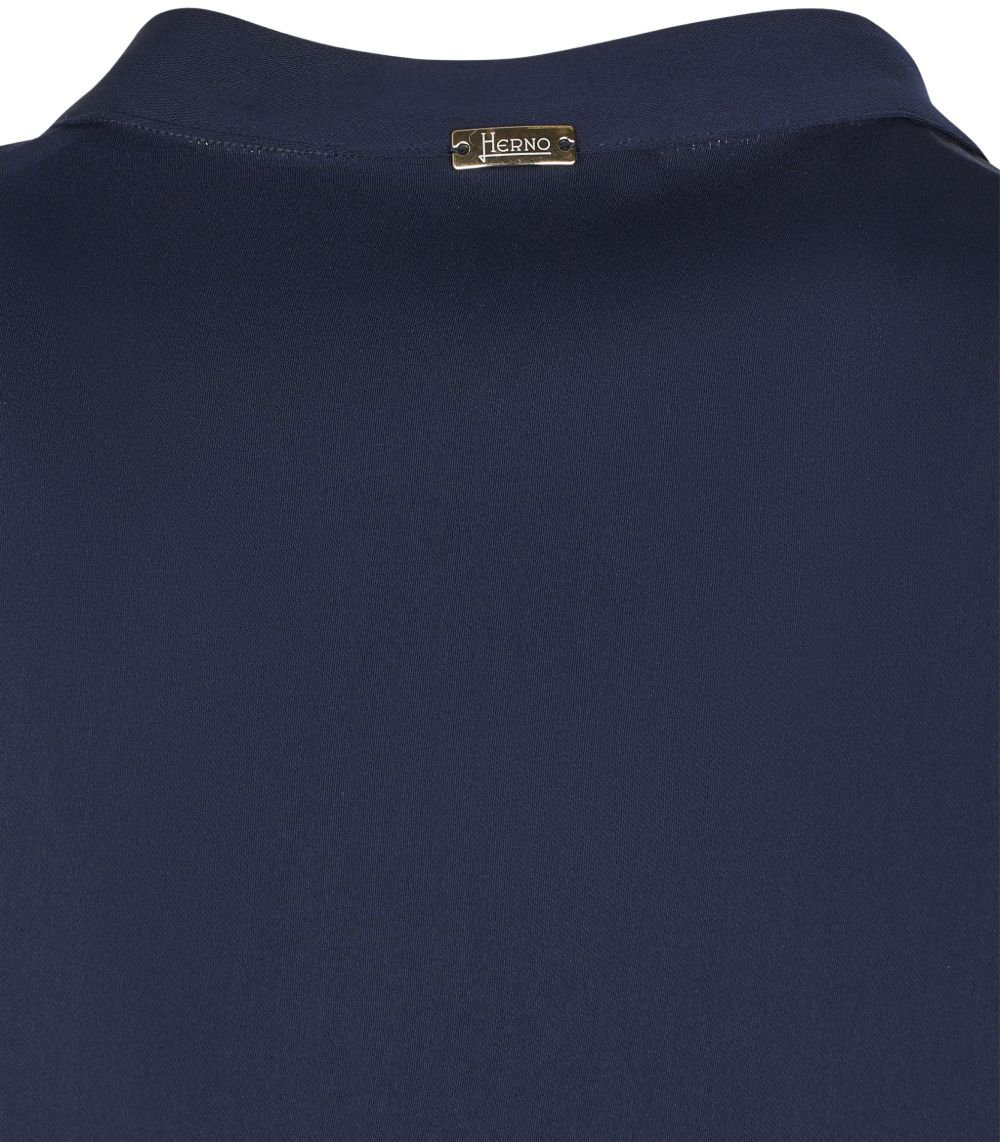 Herno Dresses Blue Navy