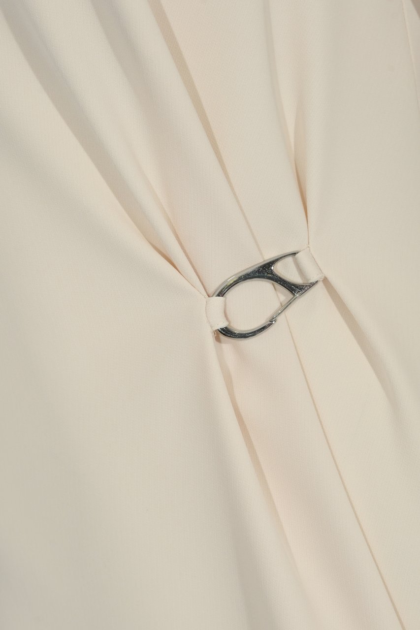 Herno Dresses Ivory Wit