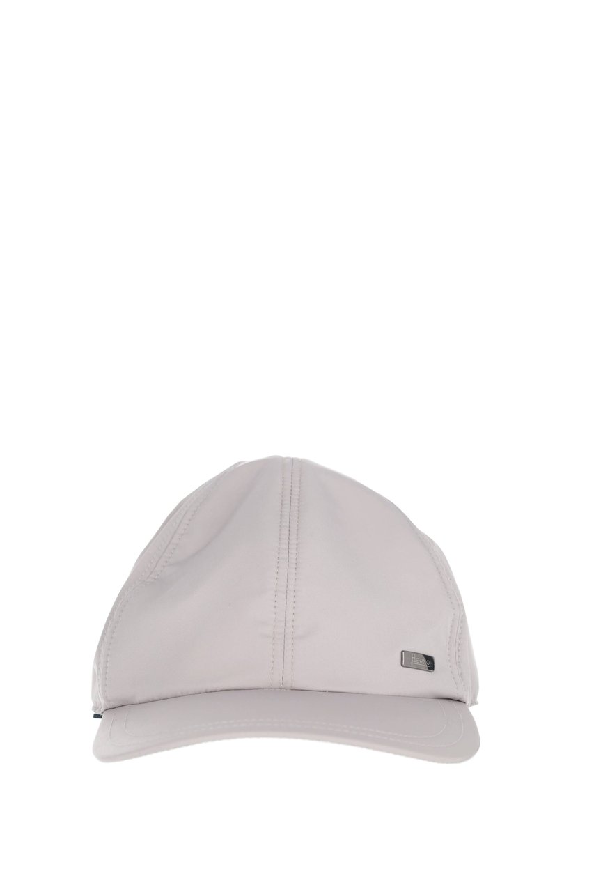 Herno Waterproof Technical Fabric Baseball Hat Wit