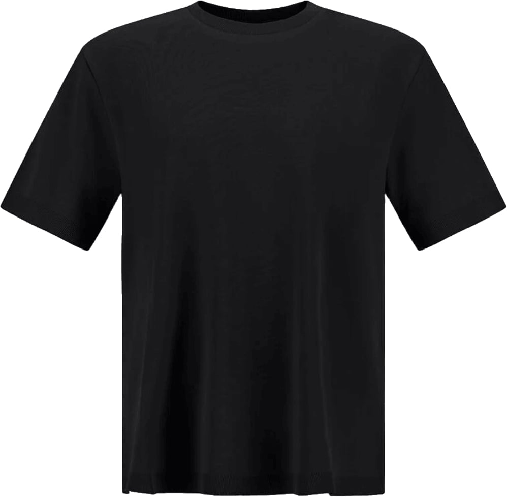 Herno Bordi Continui T-Shirt Zwart
