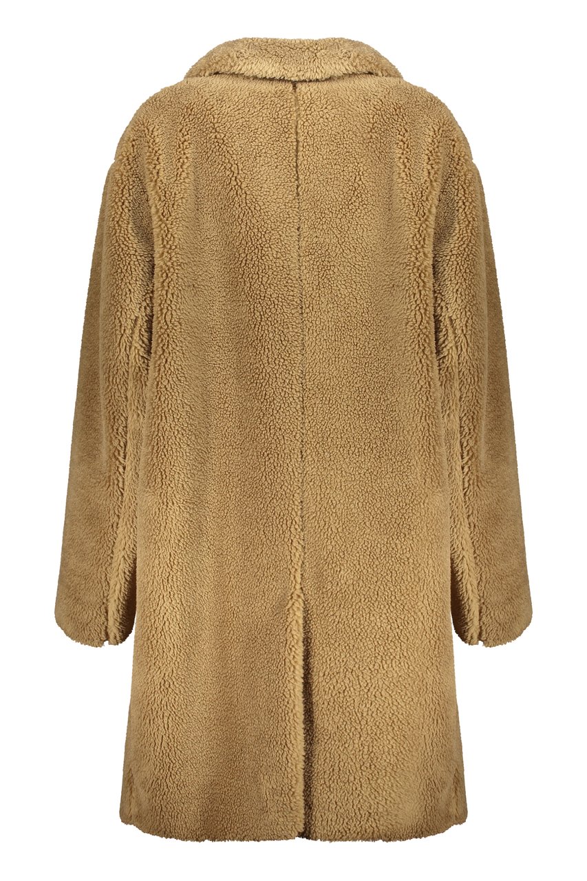 Herno Vegan fur coat Neutraal