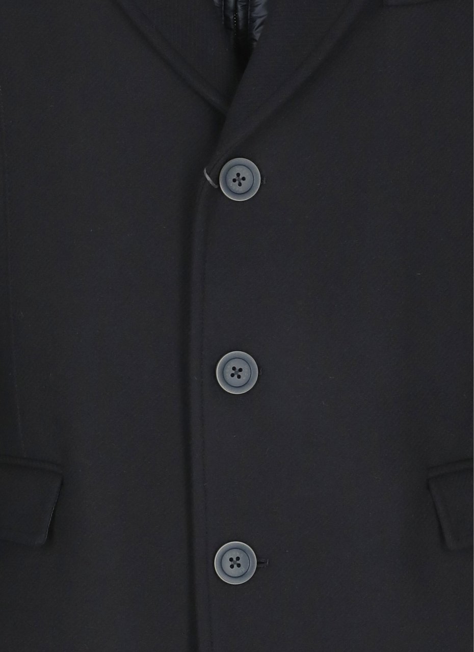 Herno Coats Blue Blauw