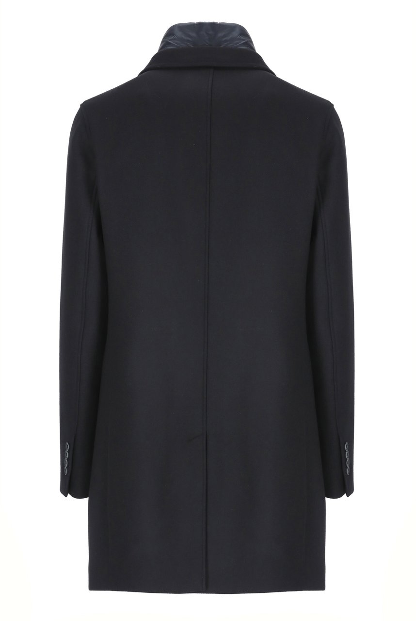 Herno Coats Blue Blauw