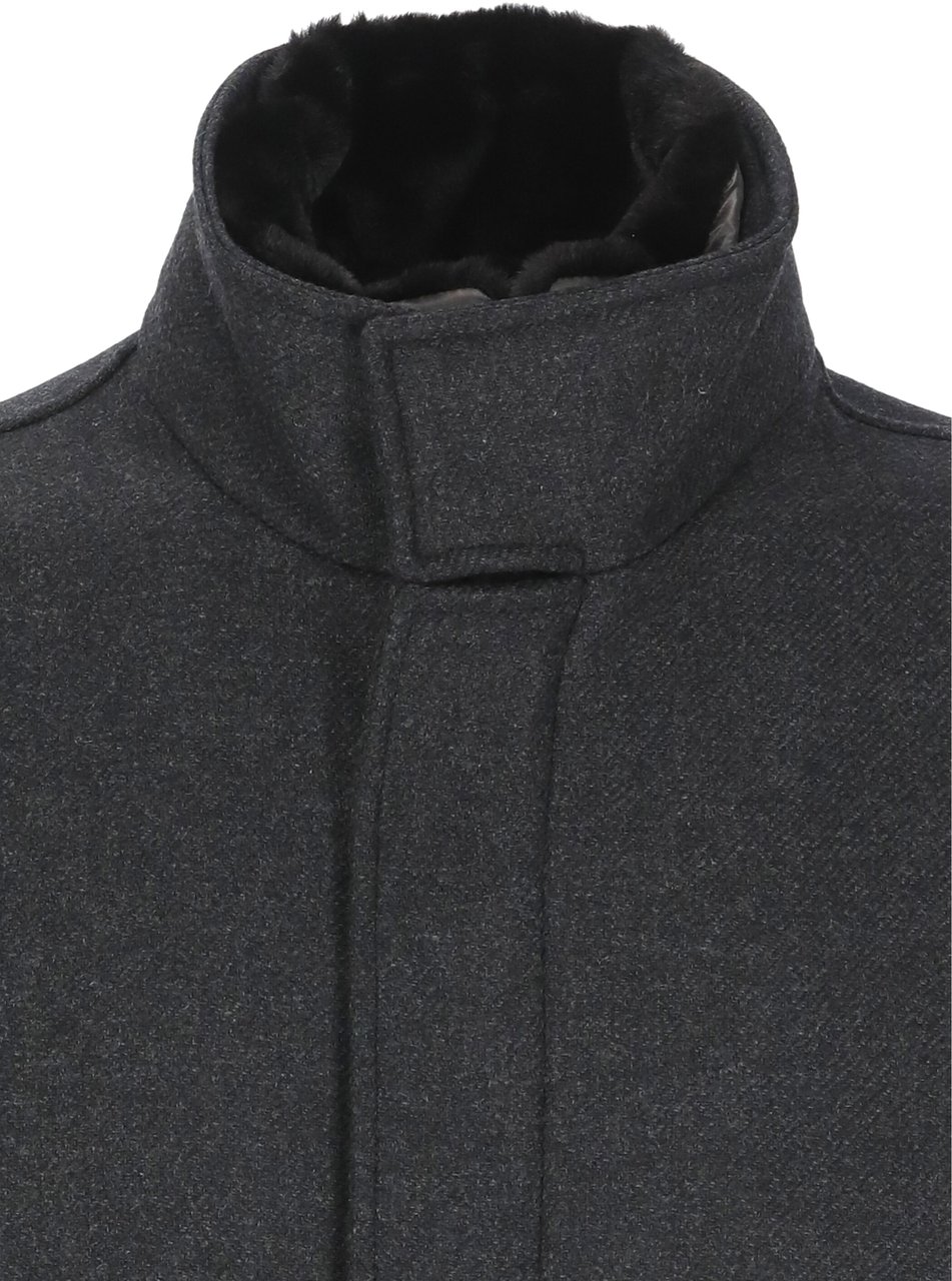 Herno Coats Grey Grijs