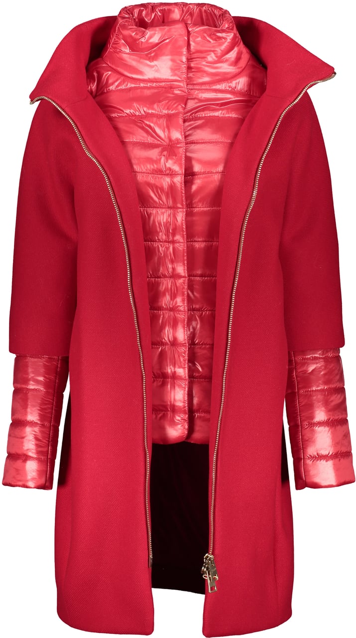 Herno Red elegant coat for any occasion Rood