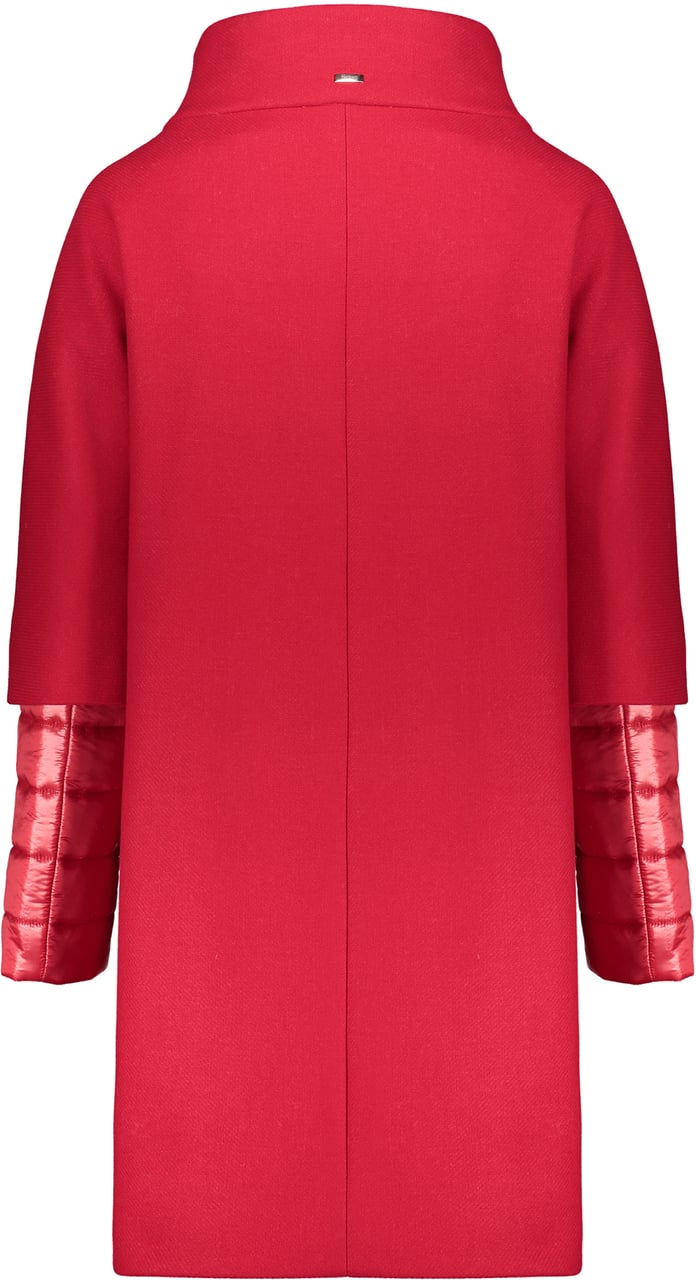 Herno Red elegant coat for any occasion Rood