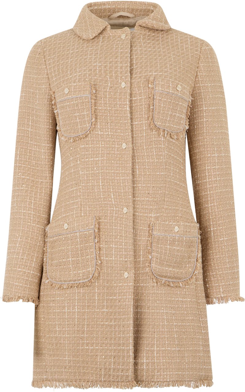 Herno Light beige coat with versatile design Beige