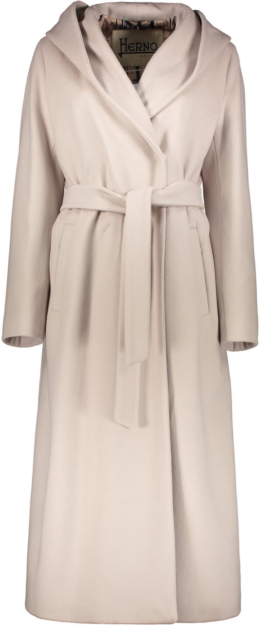 Herno Virgin wool coat Beige