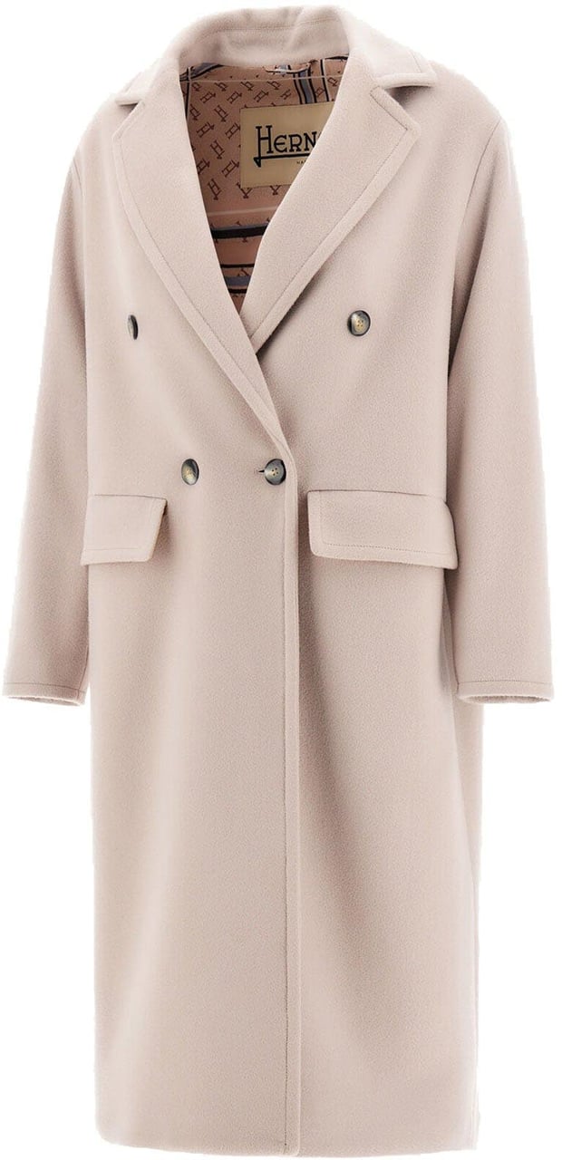 Herno HERNO Double-breast Coat Beige