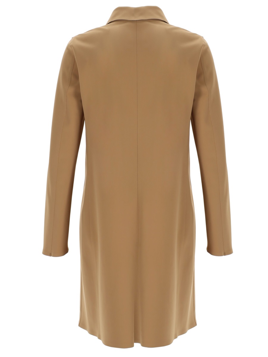 Herno Neutrals First Act Tailored Fit Coat Neutraal