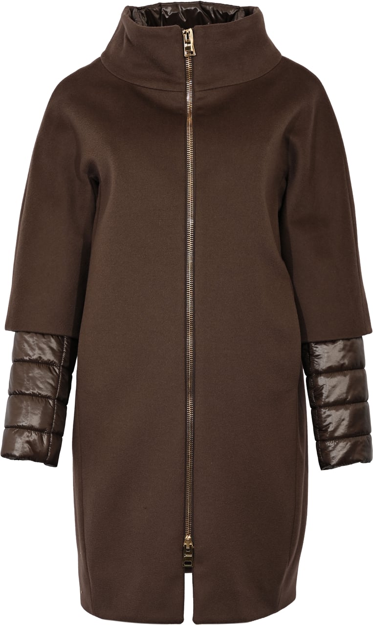 Herno Coats Brown Bruin