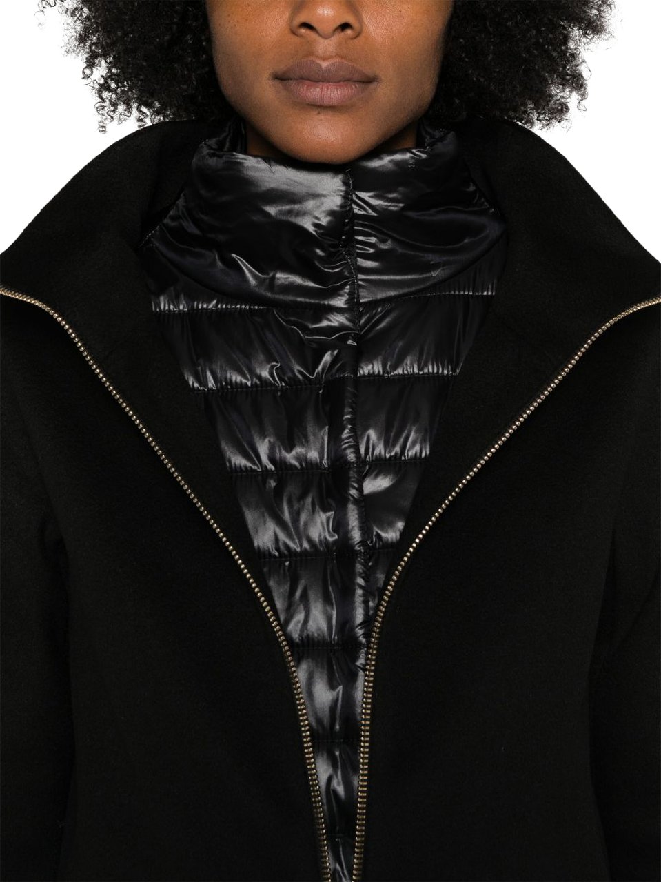 Herno Coats Black Zwart