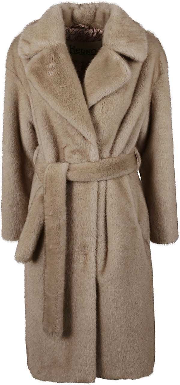 Herno Coat White Wit