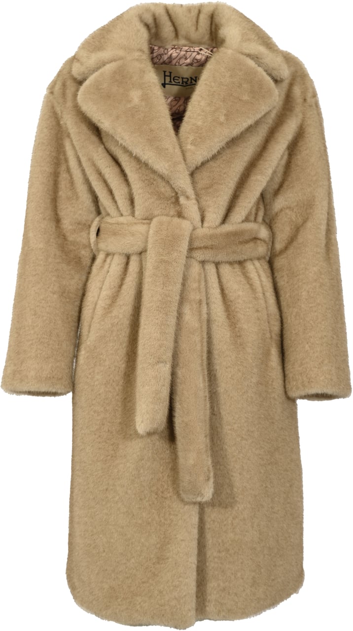 Herno Coats Chantilly Beige