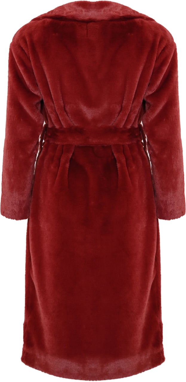 Herno Coats Bordeaux Rood