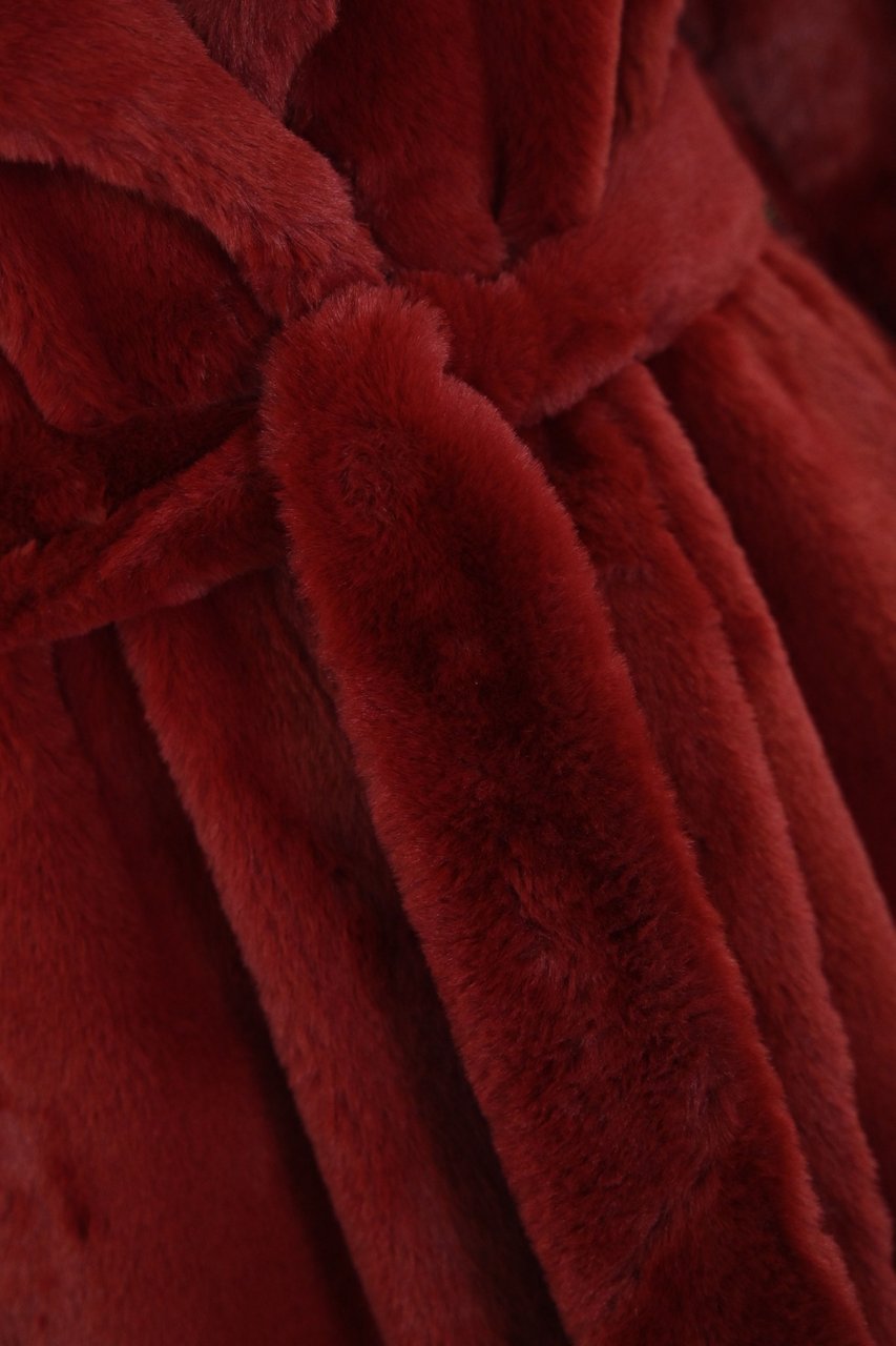 Herno Coats Bordeaux Rood