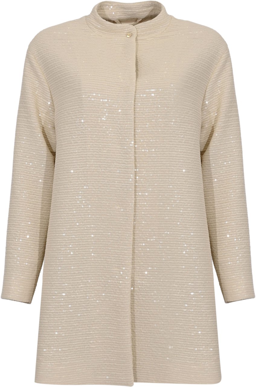 Herno Coats Ivory Wit
