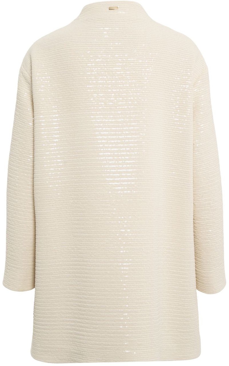Herno Coat with sequins Wit