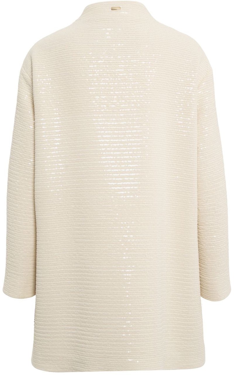 Herno Coat with sequins Wit