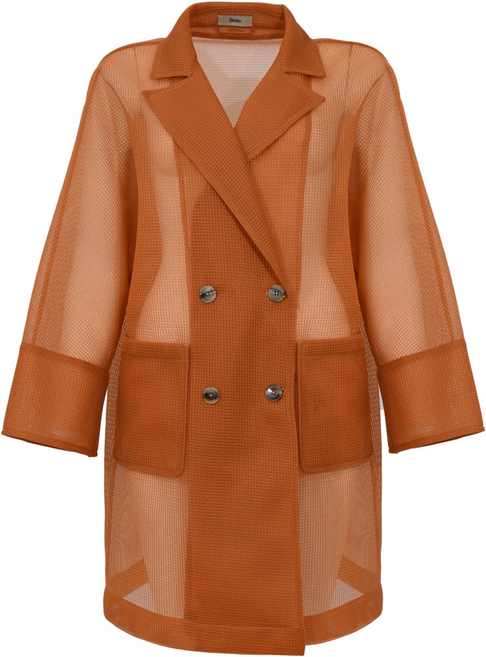 Herno Coats Senape Scuro Divers