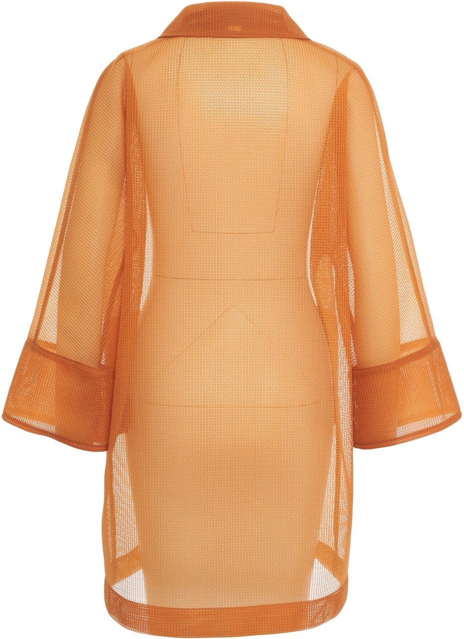 Herno Semi transparent coat Oranje