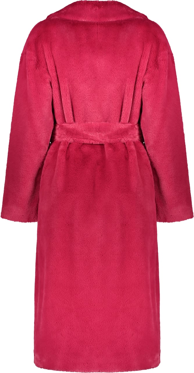 Herno Vegan fur coat Roze