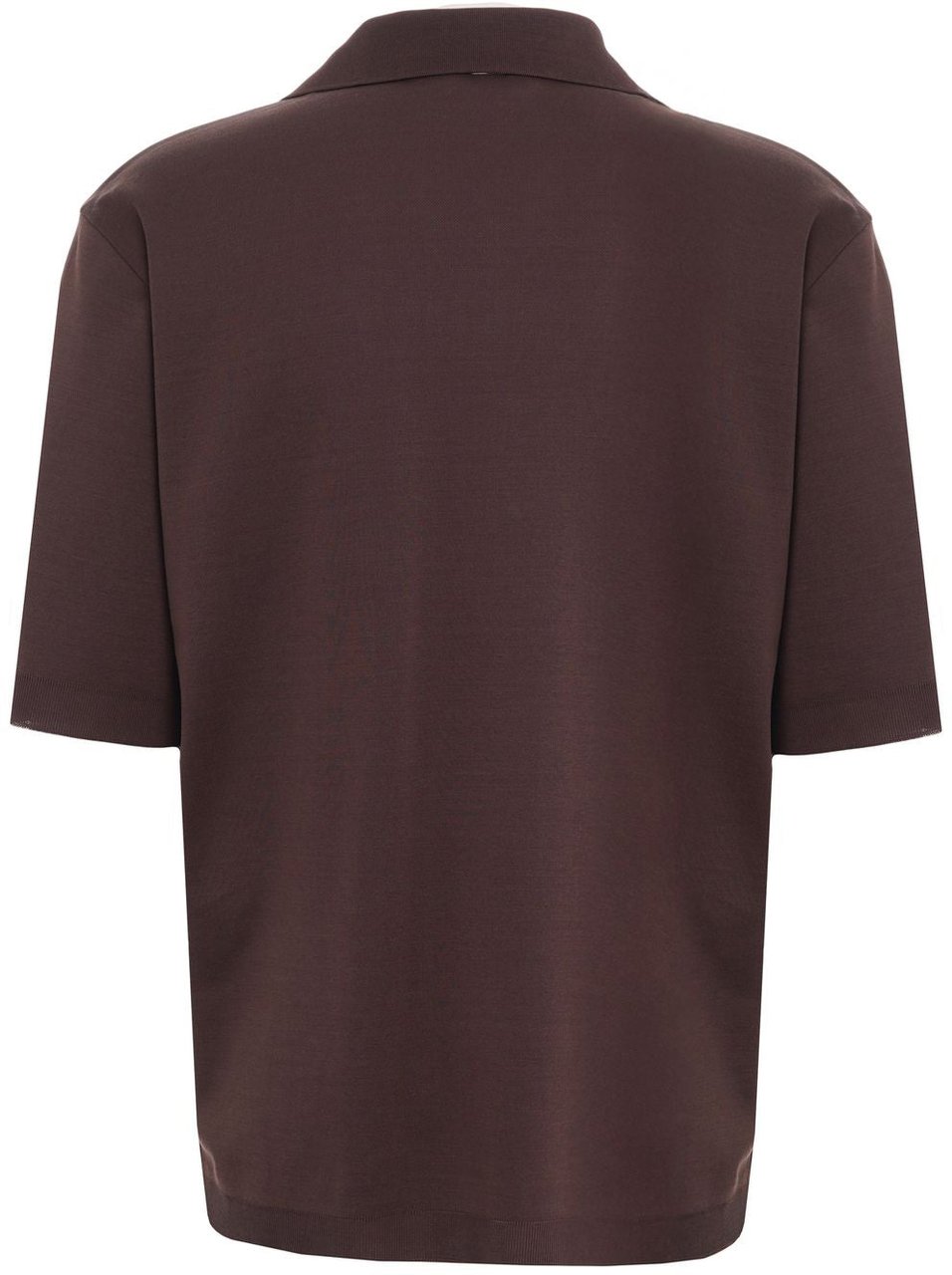 Herno Cotton short sleeve shirt Bruin