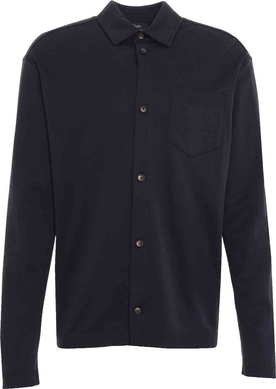 Herno Cotton shirt Blauw
