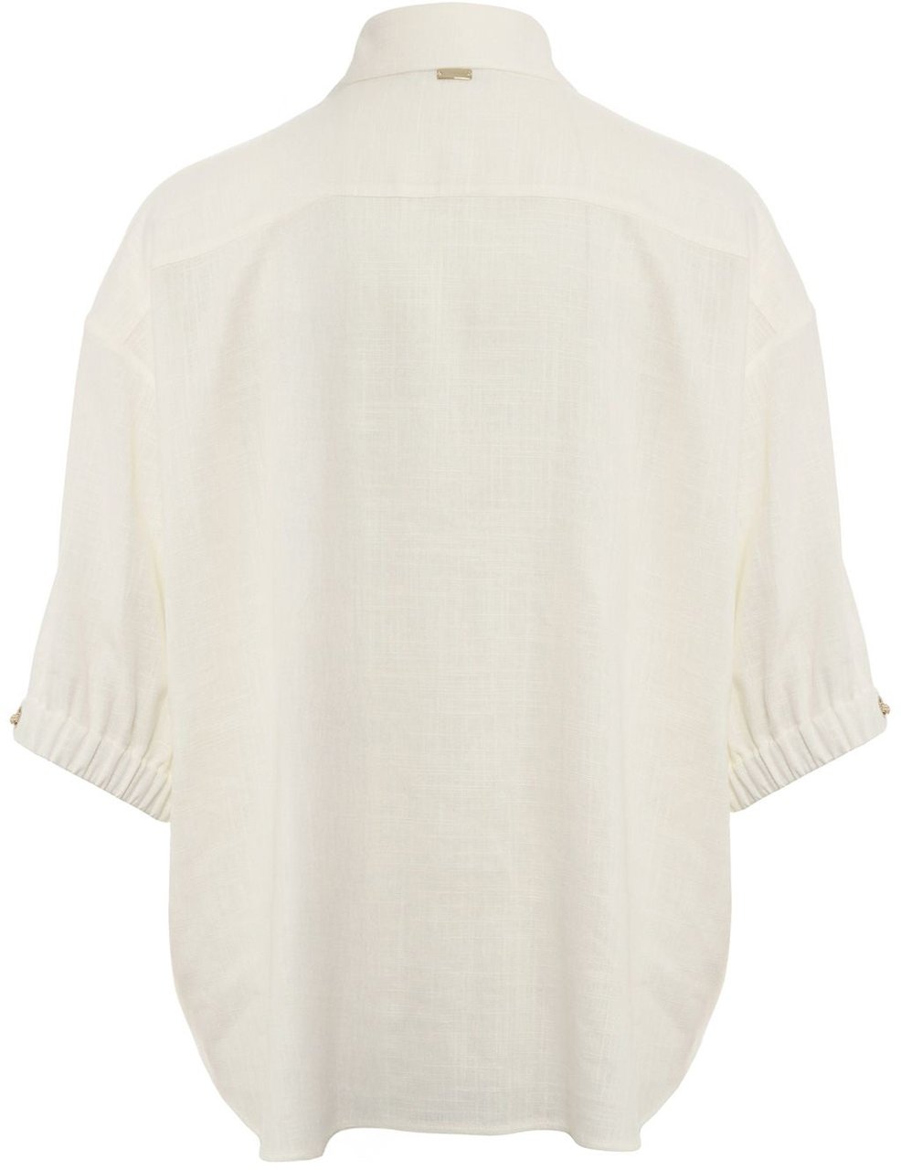 Herno Linen blend blouse Wit